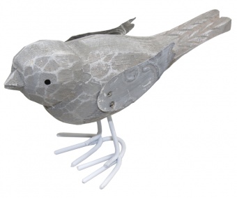 detail Vtáčik s bielymi nožičkami GD DESIGN