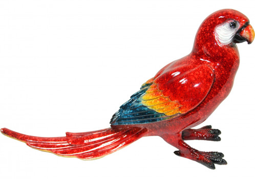 Dekoračná figúrka papagája