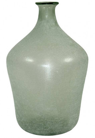 detail Tyrkysová sklenená váza  GD DESIGN