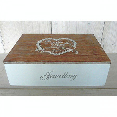 detail Drevená krabička na šperky Dream GD DESIGN