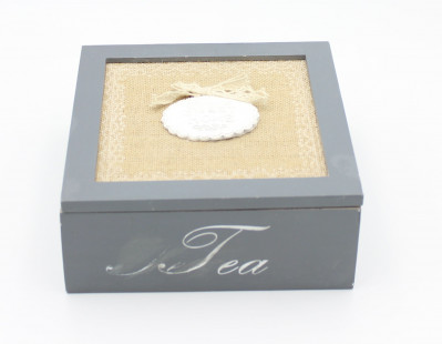 Drevená krabička na čaj