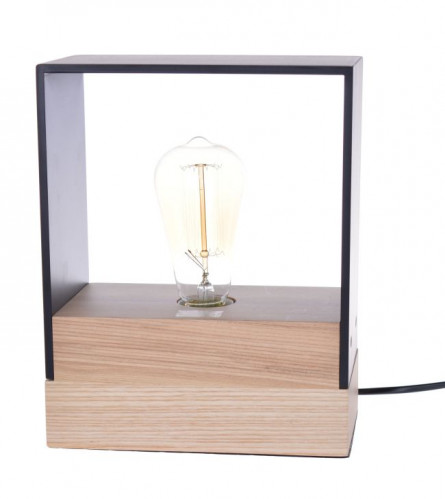 Moderní hranatá stolní lampa