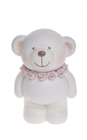 detail Figurka medvídek s růžičkami GD DESIGN