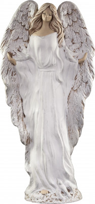 Anjel zo sadry Gloria biely se striebornými krídlami