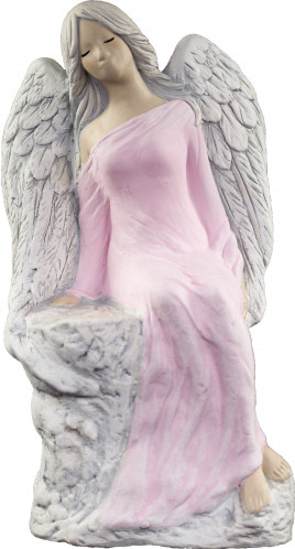 Anjel zo sadry Wera svetlo ružový