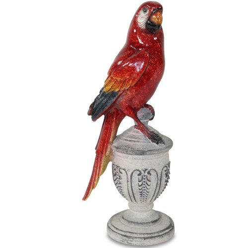Dekoračná figúrka papagáj Ara