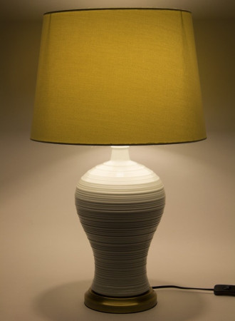 detail Biela lampa so zlatými detailami  GD DESIGN