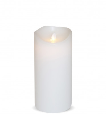Biela LED sviečka