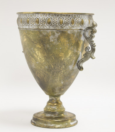 detail Zlatá váza s uchom GD DESIGN