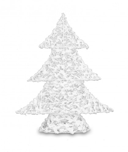 Bavlnený vianočný stromček s LED osvetlením