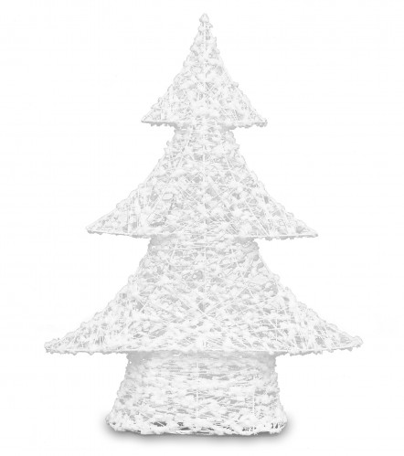 Biely LED stromček