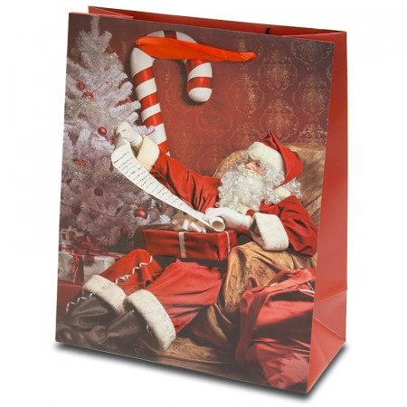detail Vianočná taška so Santom GD DESIGN