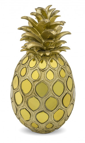 Dekoračné zlatý ananás 
