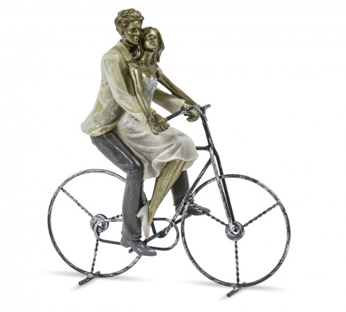 detail Zamilovaný pár na bicykli GD DESIGN
