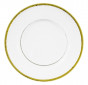 náhled Sklenený tanier so zlatým okrajom GD DESIGN
