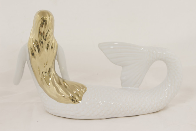 detail Morská panna so zlatými vlasmi  GD DESIGN