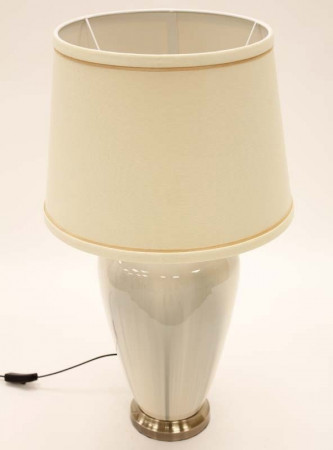 detail Keramická lampa béžová GD DESIGN