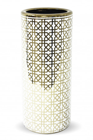 detail Stojan na dáždniky so zlatými vzormi GD DESIGN
