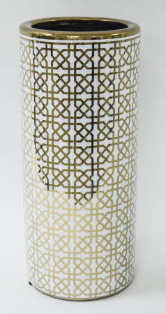 detail Stojan na dáždniky so zlatými vzormi GD DESIGN