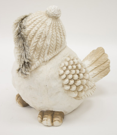 detail Vianočný vtáčik s čiapočkou GD DESIGN