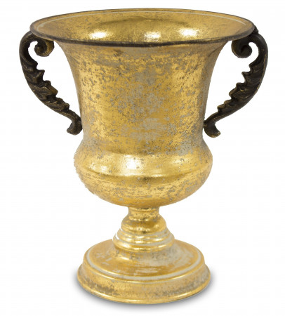 detail Zlatá váza na aranžovanie GD DESIGN