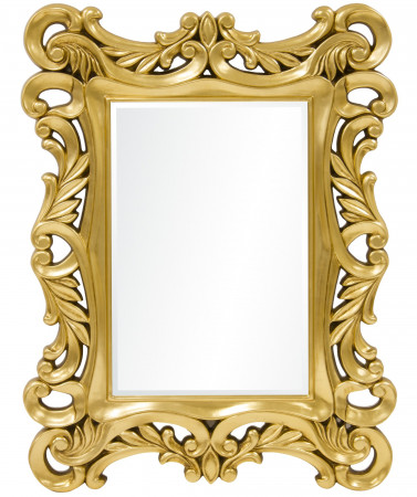 detail Zámocké zlaté zrkadlo GD DESIGN