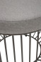 náhled Kovový taburet so sivým sedadlom GD DESIGN