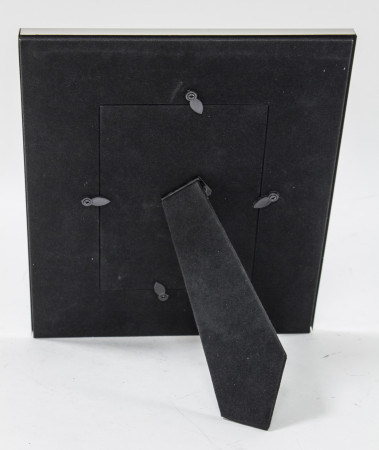 detail Fotorámik čierny so strieborným okrajom 10x15 cm GD DESIGN