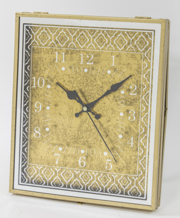 detail Zlaté hodiny so sklom GD DESIGN