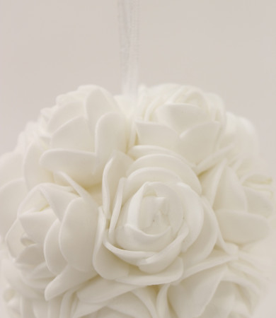 detail Biele gule ruže súprava 3 ks GD DESIGN