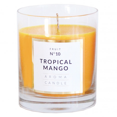 detail Sviečka v skle Tropické mango GD DESIGN
