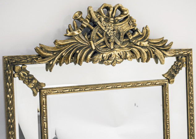 detail Veľké zrkadlo s ornamentom GD DESIGN