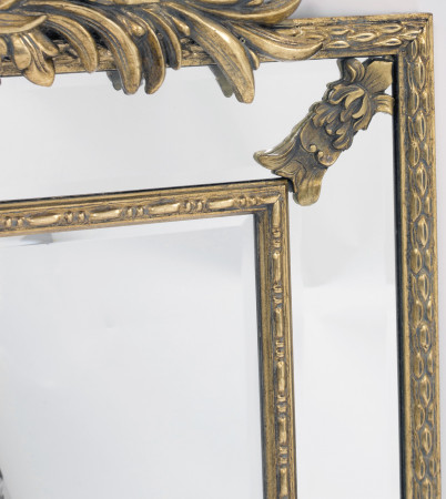 detail Veľké zrkadlo s ornamentom GD DESIGN