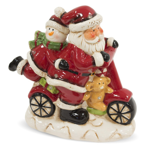 Santa na mopede 