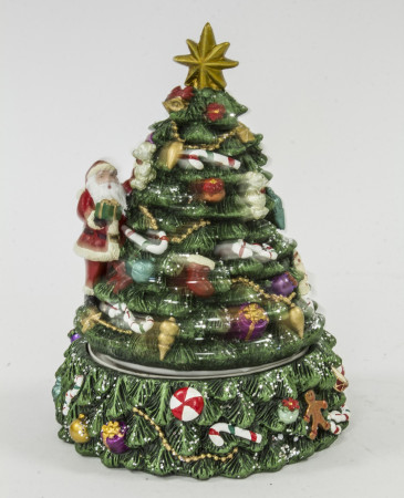 detail Vianočný stromček s hudbou a otáčaním GD DESIGN