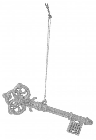detail Strieborný kľúčik na zavesenie GD DESIGN