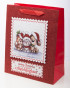 náhled Vianočná darčeková taška so zvieratkami GD DESIGN
