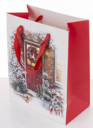 detail Vianočná darčeková taška  GD DESIGN