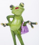 náhled Figúrka žabie slečny s kabelkou GD DESIGN