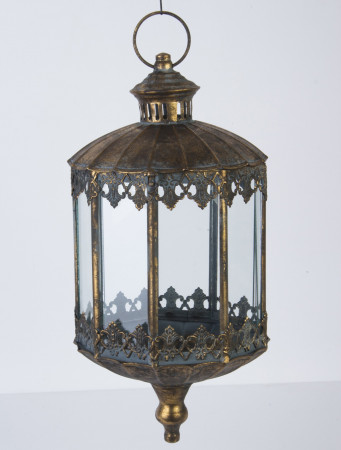 detail Starožitný lampáš na zavesenie GD DESIGN