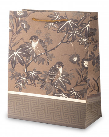 detail Darčeková taška s vtáčikmi GD DESIGN