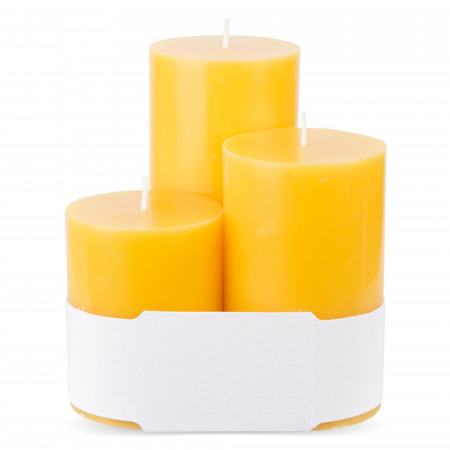 detail Vonná sviečka mango 3 kusy GD DESIGN