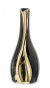 náhled Keramická váza se zlatým detailem GD DESIGN