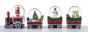 náhled Vianočný vlak so snežitkami 4 ks GD DESIGN