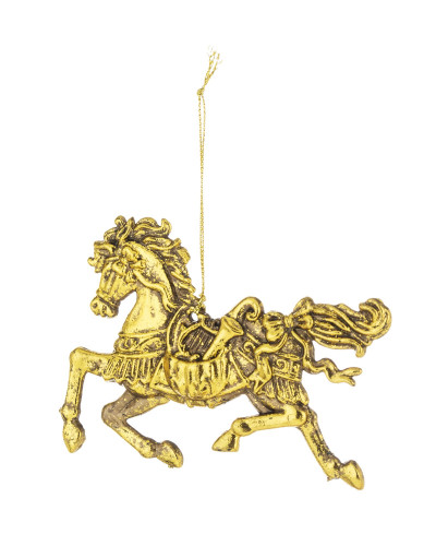 Ozdoba zlatý kôň