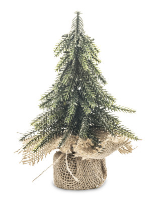 Vianočný stromček s detailom zasneženia