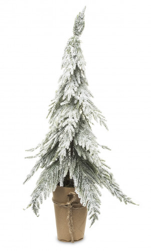 Vianočný stromček zasnežený