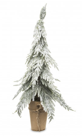 detail Vianočný stromček zasnežený GD DESIGN