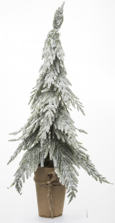 detail Vianočný stromček zasnežený GD DESIGN