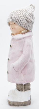 detail Figúrka dievčatko v zimnom oblečení GD DESIGN